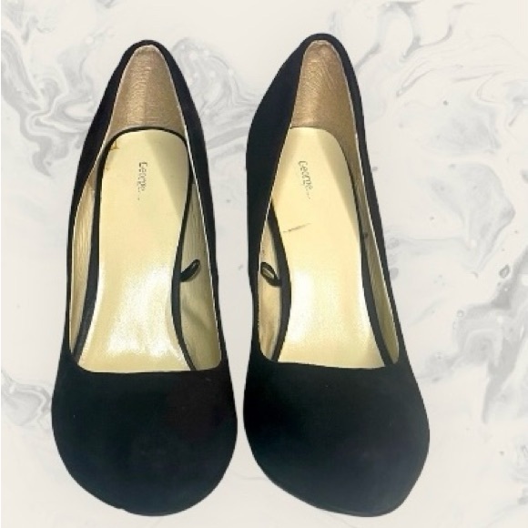 George black high heels with black rhinestones. Size 8 - Picture 3 of 9